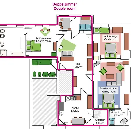 Pensionat Intergo - Mit Privatem Bad & Gemeinschaftskueche 3*